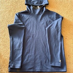 Greyson Men’s Navy Performance Hoodie Size Large